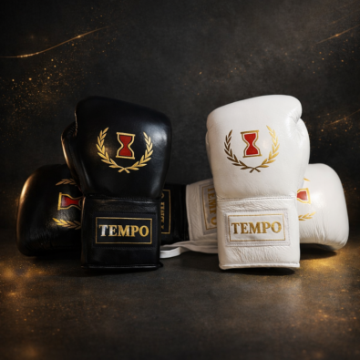 tempo elite – guantes de cuero con cordones